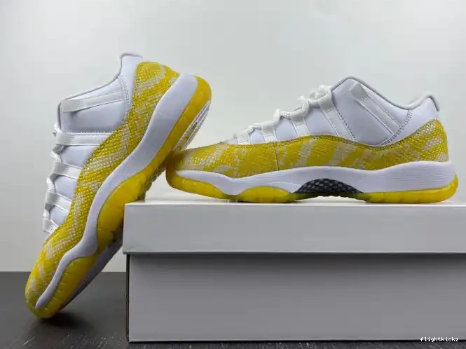 Low Jordan Air Yellow AH7860-107 WMNS Snakeskin 11 0425